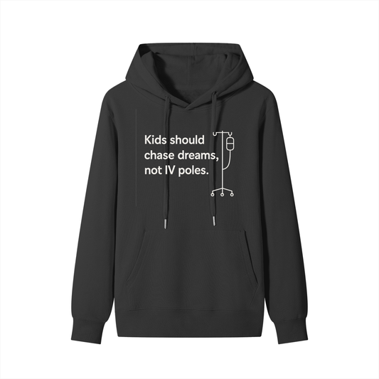 IV Poles Childhood Cancer Hoodie