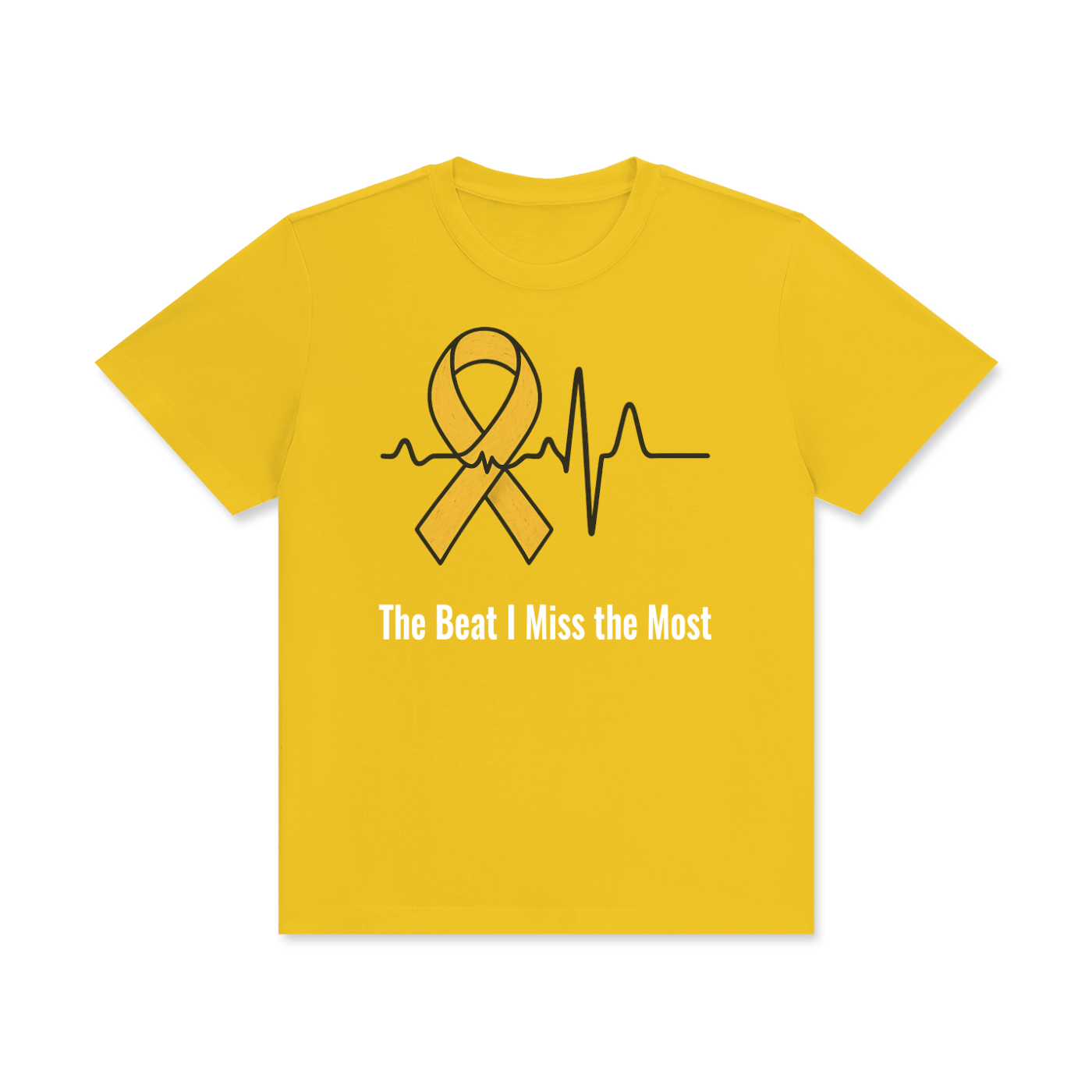 Beat I Miss the Most Childhood Cancer Tee