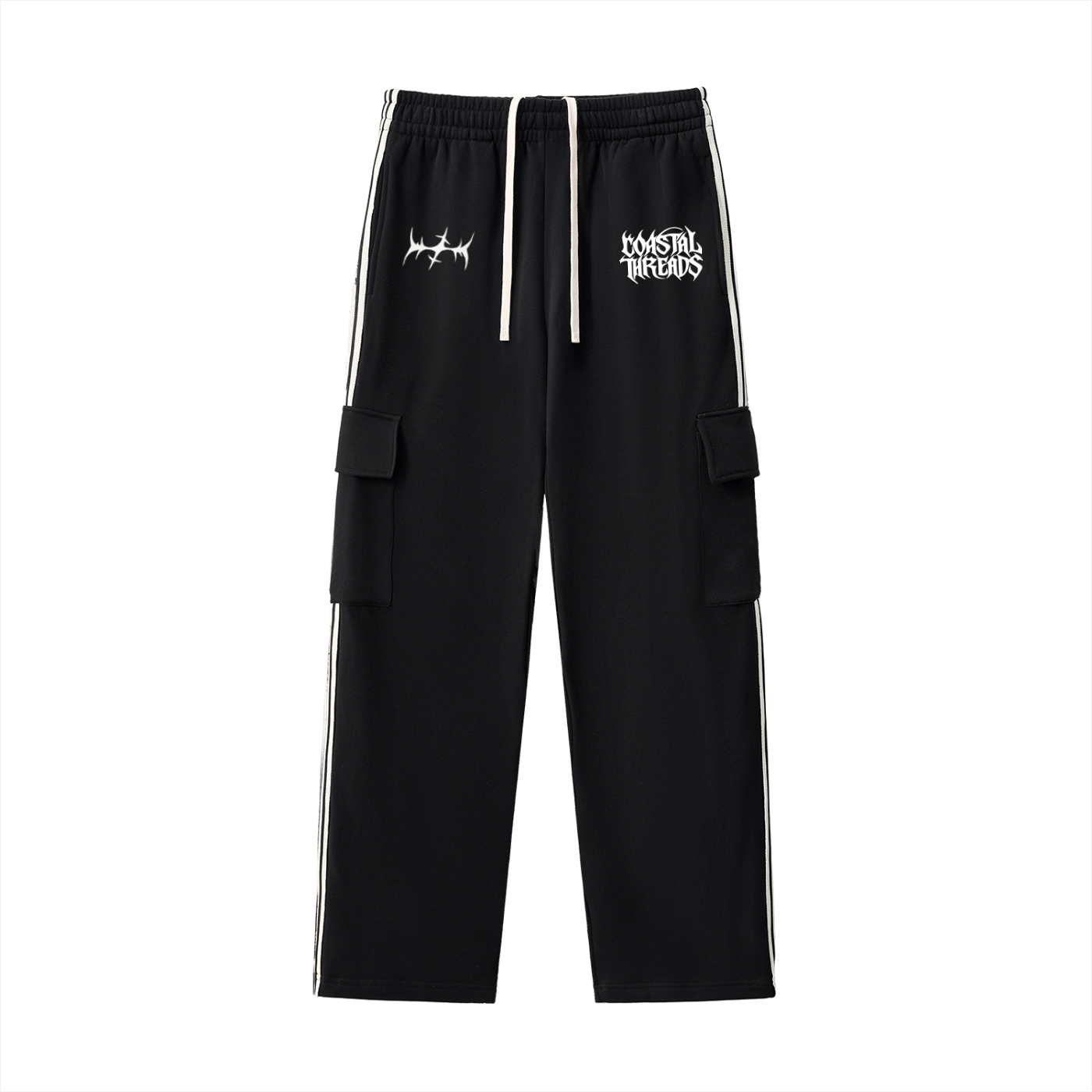 Side Stripe Baggy Sweatpants (Believing Set)