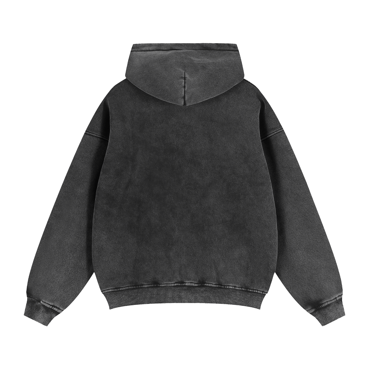 Rift Washed Zipup Hoodie - Gray