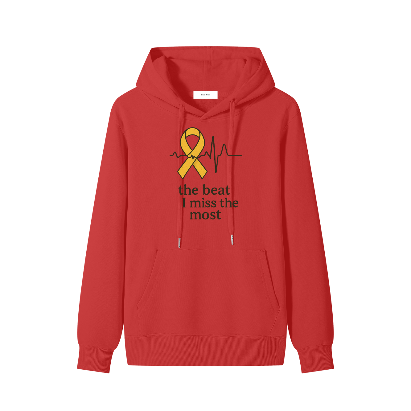 Beat I Miss the Most Childhood Cancer Hoodie