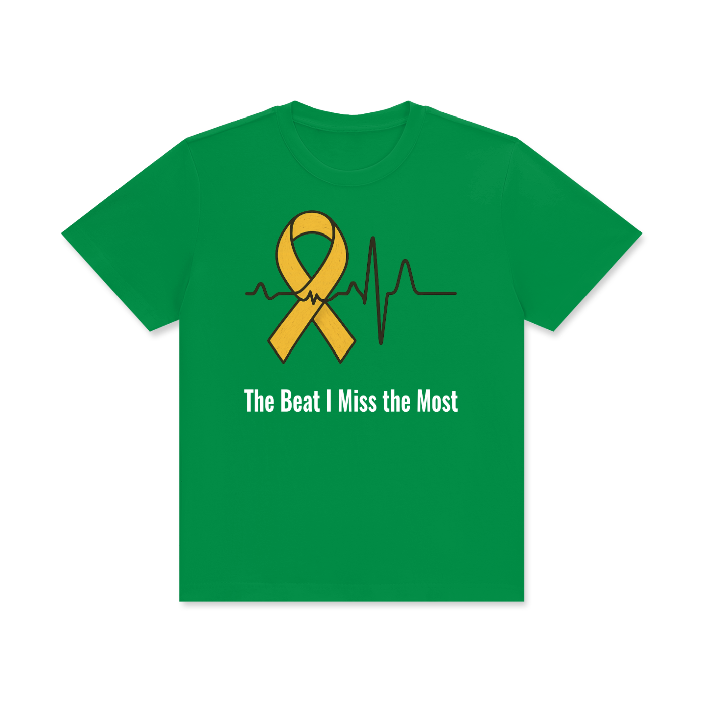 Beat I Miss the Most Childhood Cancer Tee